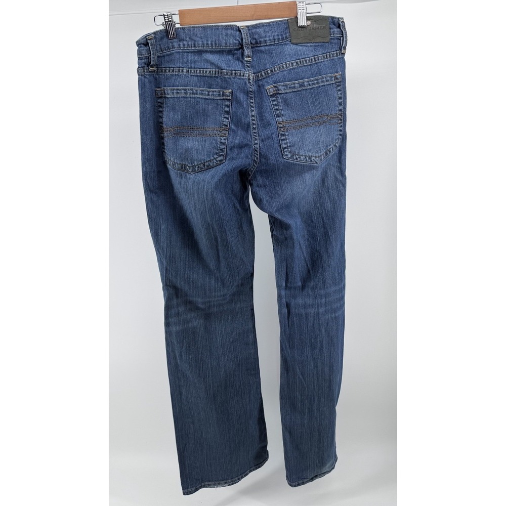 Cody James Men’s Slim Straight Jeans, No Stretch - Picture 5 of 10